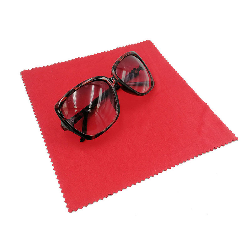 پارچه های میکروفیبر قابل استفاده مجدد بدون لنت مقاوم در برابر لکه 30x30 40x40 سانتی متر برای تمیز کردن و پولیش عینک